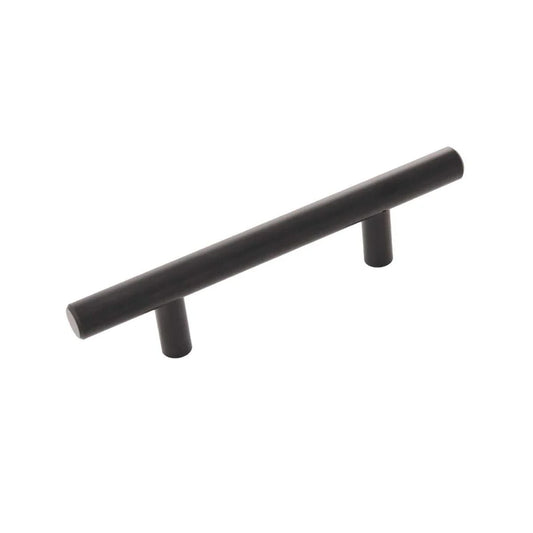 Matte Black Cabinet Bar Pull - Hickory
